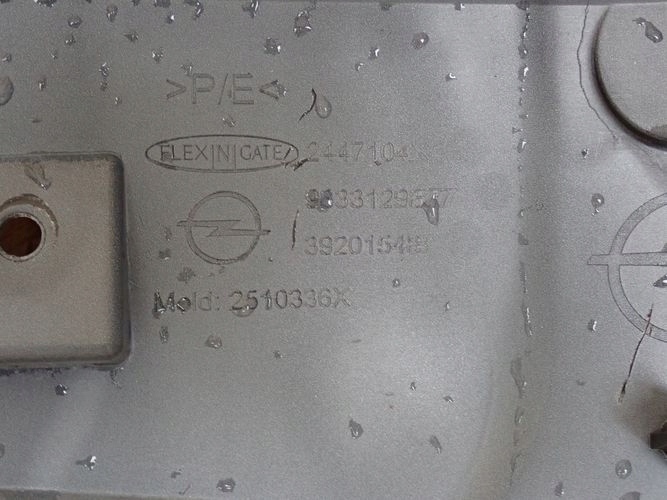 фото №9, Opel zafira d viviaro iii c 19- бампер передний перед