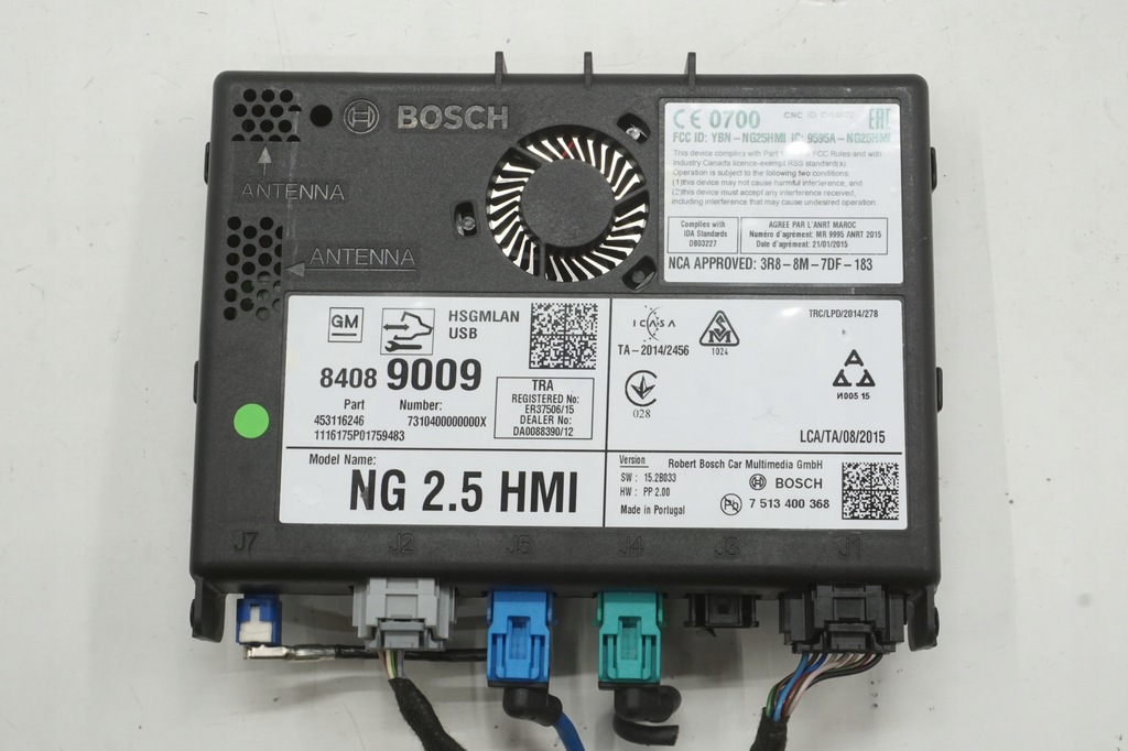 фото №1, Opel astra k v 16r модуль блок керування навігації радіо 84089009