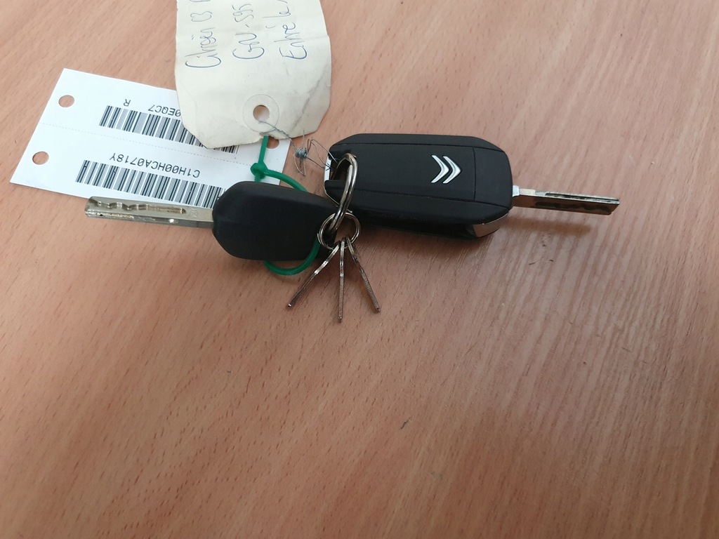 фото №6, Колонка рулевая замок зажигания ключ citroen c3 aircross lift 9821546177