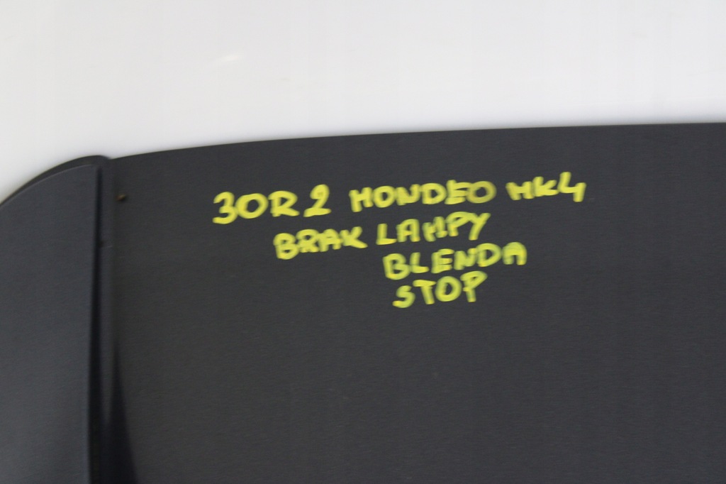 фото №15, Ford mondeo mk4 kombi 07r- кришка багажника багажника задня задня спойлер x6