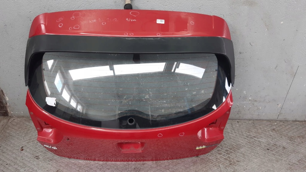 фото №1, Rio iii 12r кришка багажника багажника задня задня задня з скло скло задня