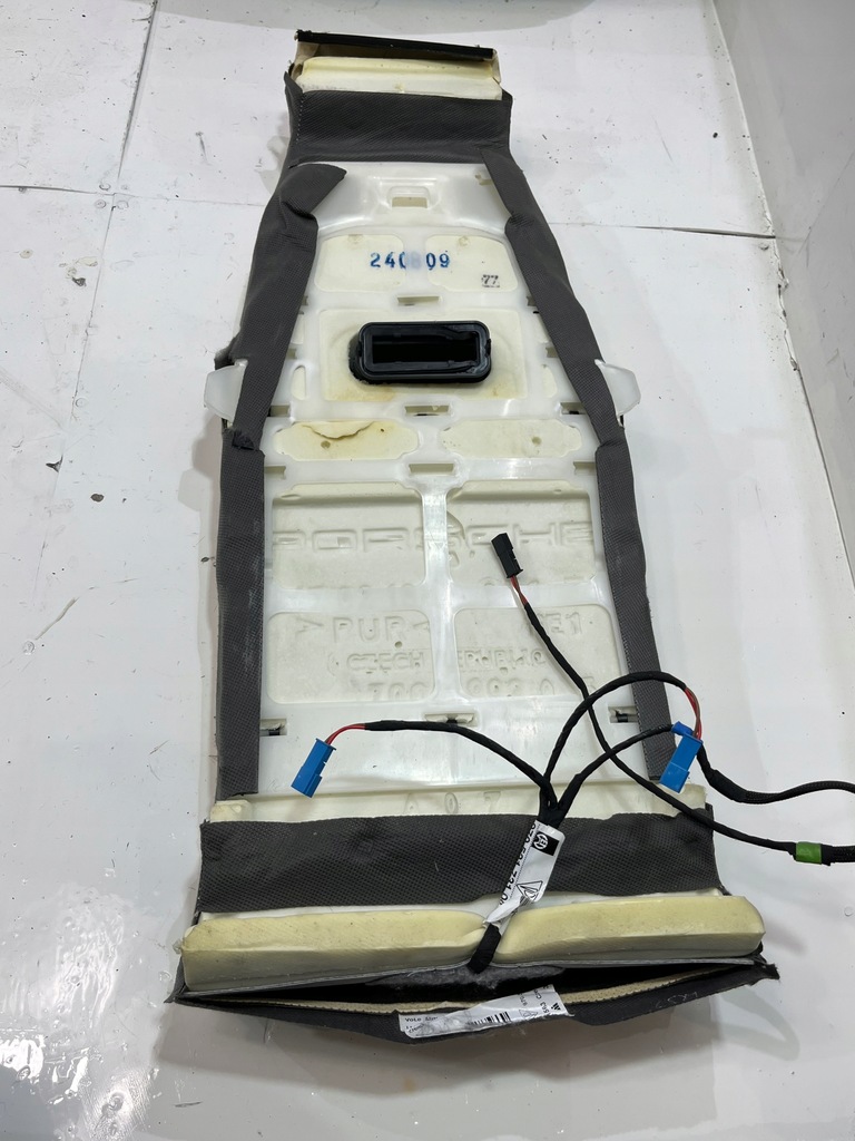 фото №5, Мат нагрівальна сидіння перед спинка panamera 970