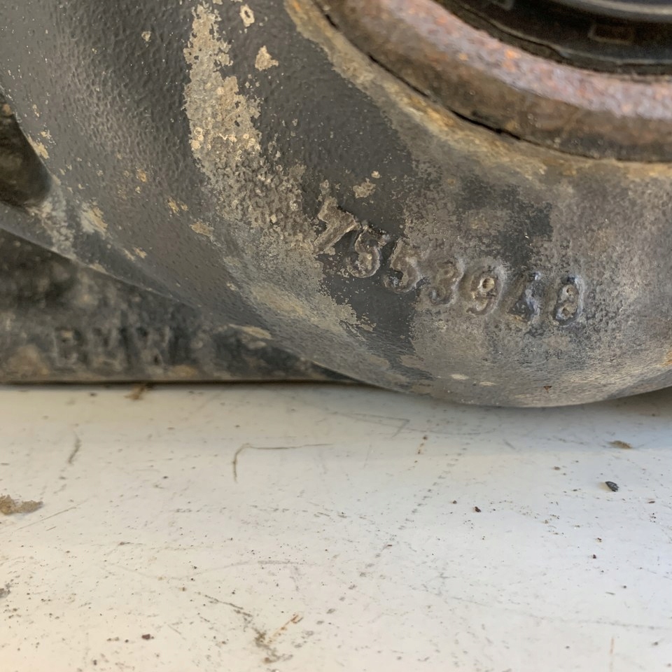 Міст привідний задні передавальне число 2:81 bmw x3 f25 рестайлінг  3.0d xdrive 14r Оригінал