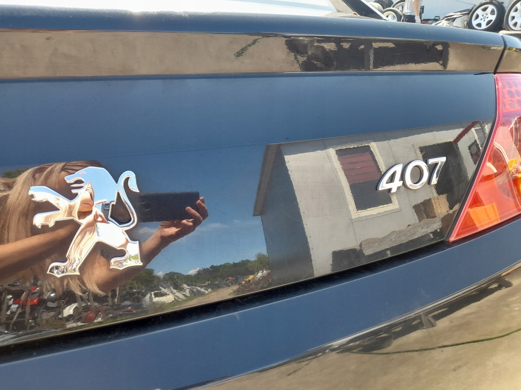 фото №9, Peugeot 407 coupe крышка багажника багажника exl