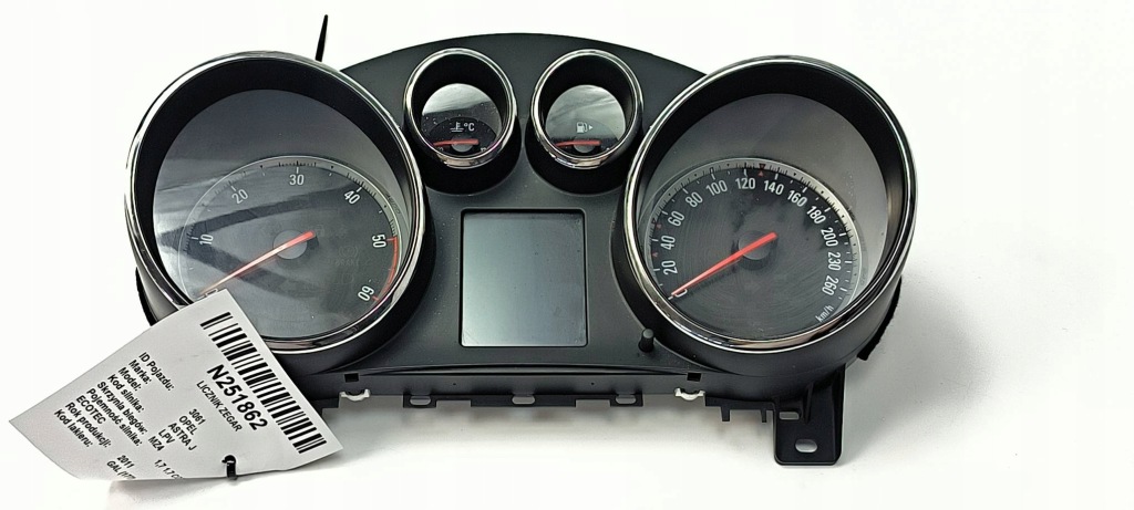 фото №1, Счетчик приборная панель 13374901 opel astra j
