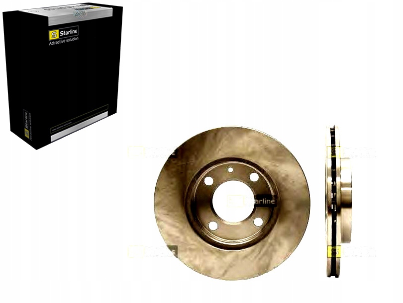 фото №1, Starline гальмівні диски гальмівні 2szt audi 80 seat cordob