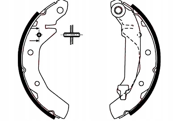 фото №1, Trw гальмівні колодки гальмівні chevrolet matiz spark daewoo