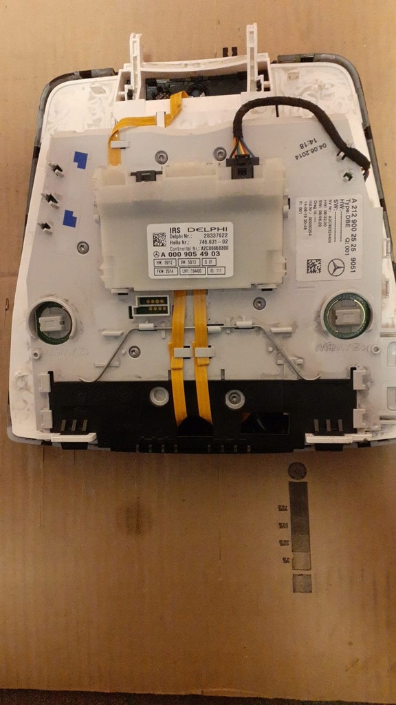 фото №8, Mercedes w212 лампа потолочный a0009054903