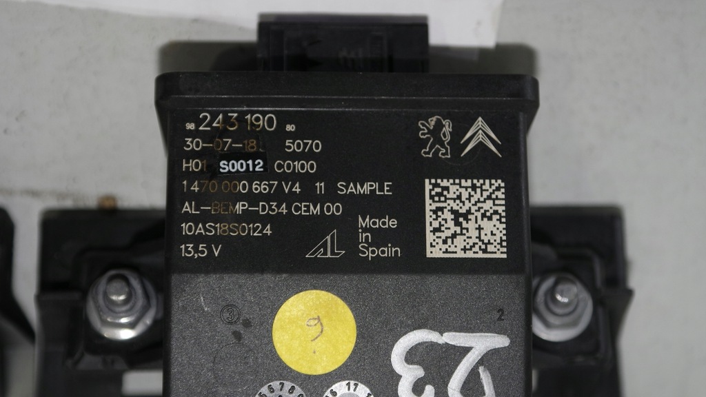 фото №8, Модуль блок управления ds 3 ds3 crossback