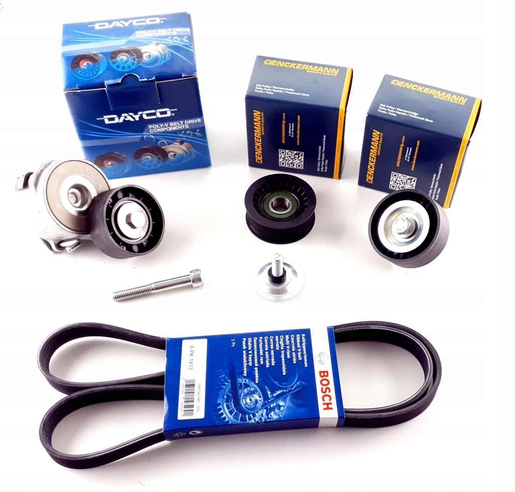 фото №1, Bosch dayco ремінь натягувач ролики opel signum vectra c 1.9cdti 100 120 150km