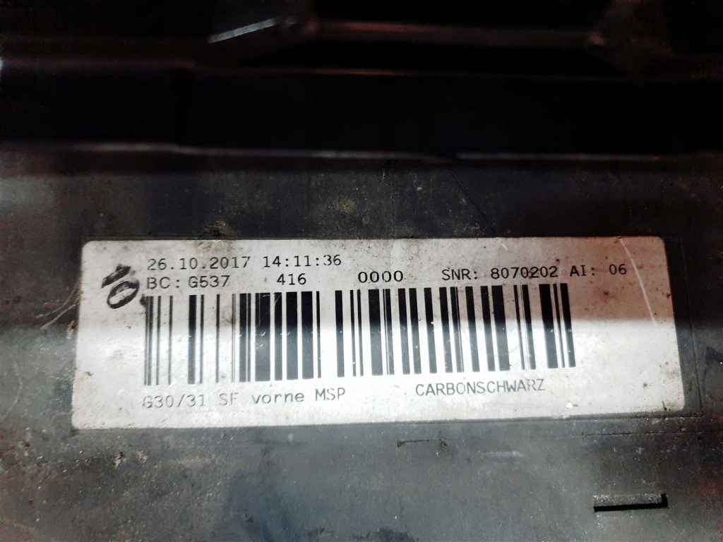 Bmw 5 g30 g31 m-pakiet 17-20r бампер перед 6 x pdc !!! Зі Шроту