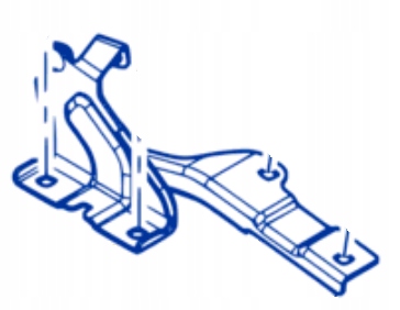 фото №1, Dacia sandero iii петля капот правый 654004053r