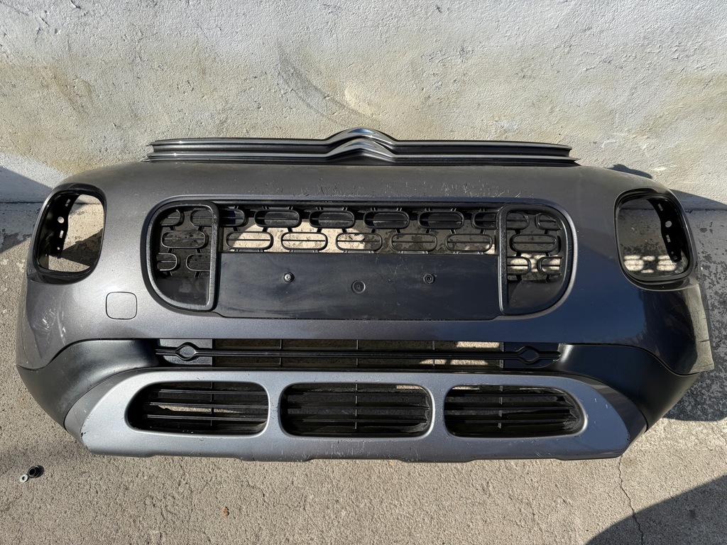 фото №1, Citroen c3 aircross бампер передний перед kompletny демонтаж