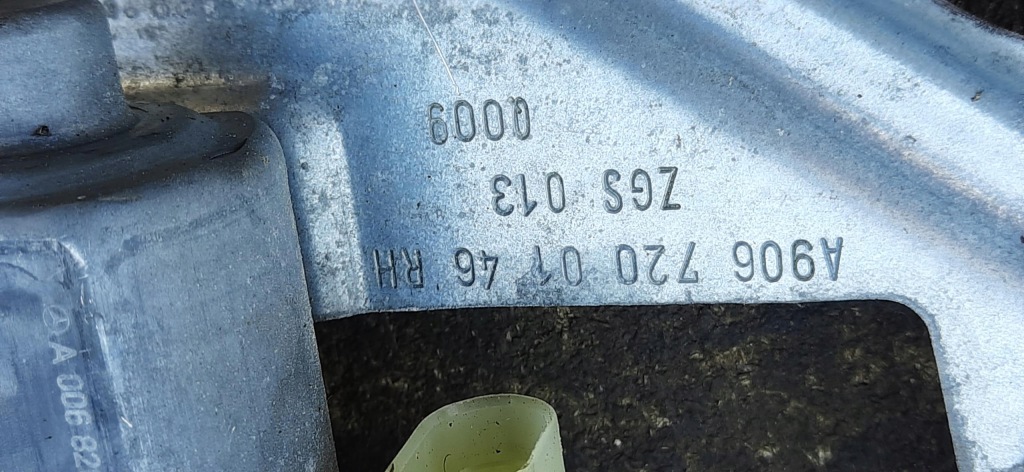 фото №6, Подъемник моторчик стекло правый перед volkswagen crafter a9067200146rh