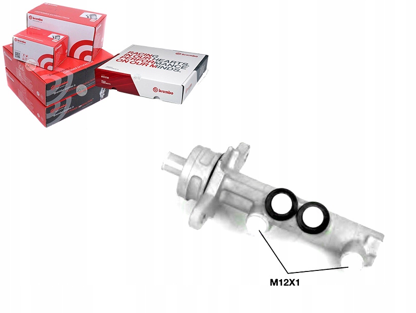 Купити Насос гальмівна brembo m85064 202721 fhm1491 h2290
