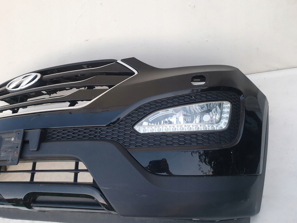 фото №14, Hyundai santa fe iii 12-15 бампер перед передний led омыватель