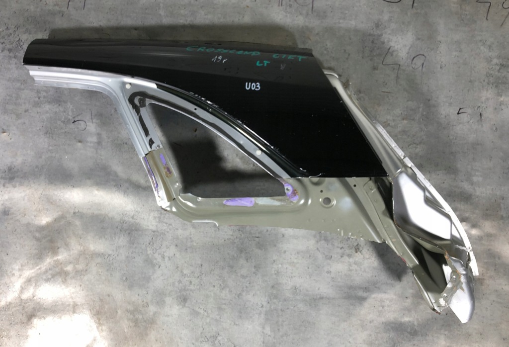 фото №1, Opel crossland x 17- обшивка дах ліва крила лівий задня оригінал