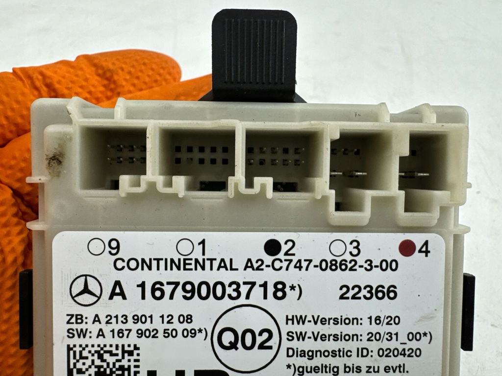 фото №11, Mercedes-benz eqc 2022 блок управления / модуль дверь