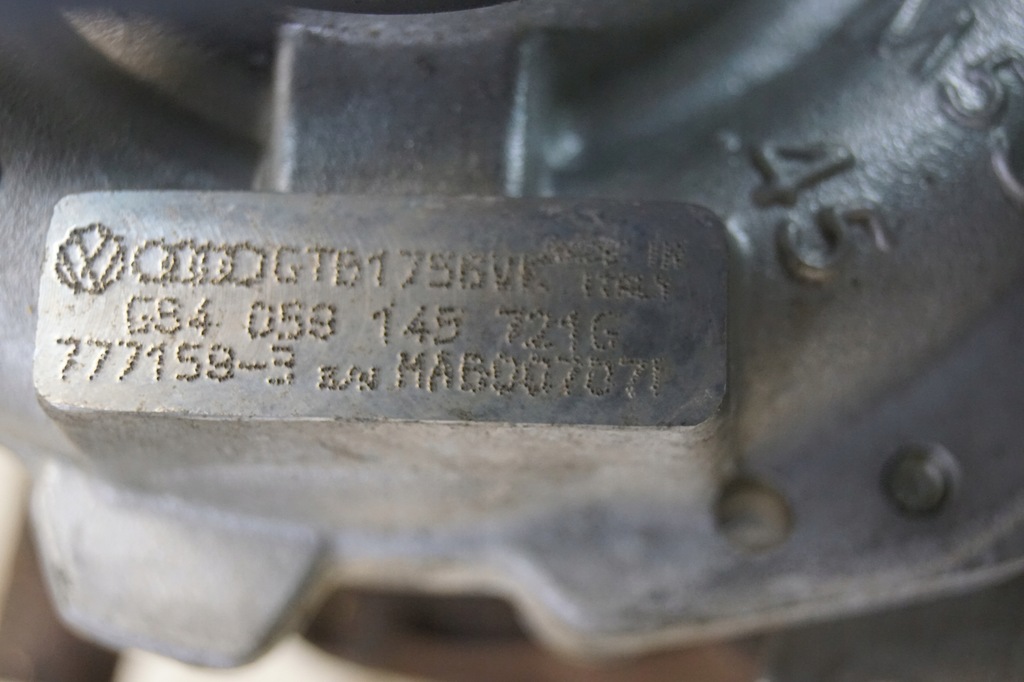 фото №13, Турбонагнетатель audi a4 b8 a5 8t 3.0 tdi 059145721g