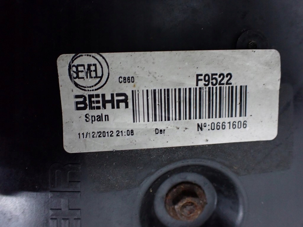 фото №6, Корпус вентилятора вентилятор jumper boxer lift 19r