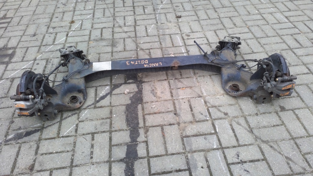 фото №5, Lancia delta iii суппорт тормозной задняя задний левый lub правый ступица задняя