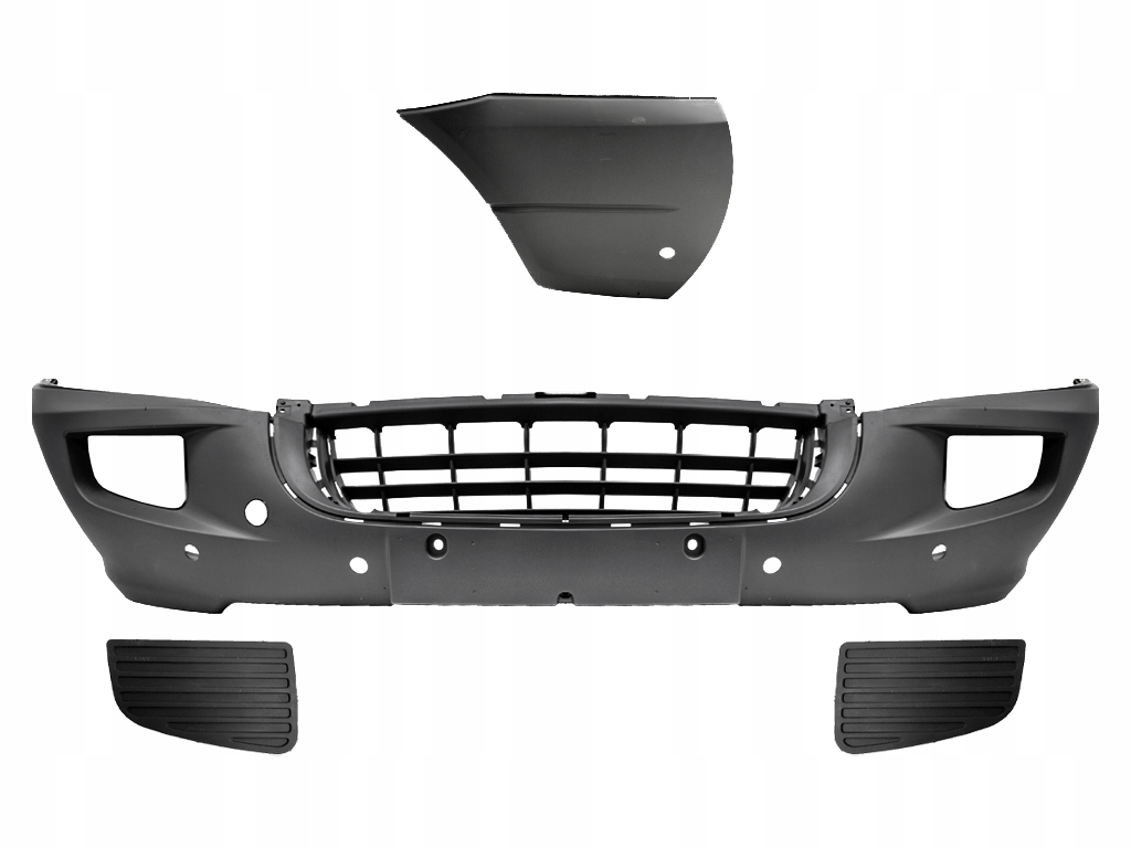 фото №1, Vw crafter 2005-2017 бампер перед 2e0807103ap