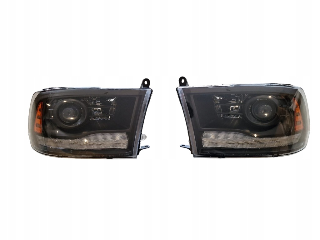 фото №1, Лампы dodge ram 1500 2013 2018 чёрные динамический