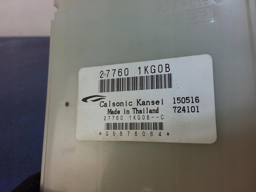 фото №4, Nissan juke i lift модуль кондиционера 277601kg0b