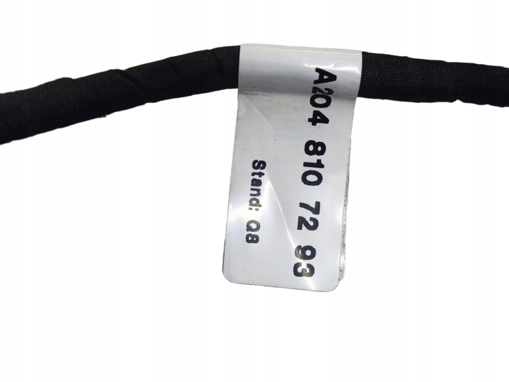 фото №11, Mercedes c klasa w204 lift подголовник сиденье перед czerwona nić