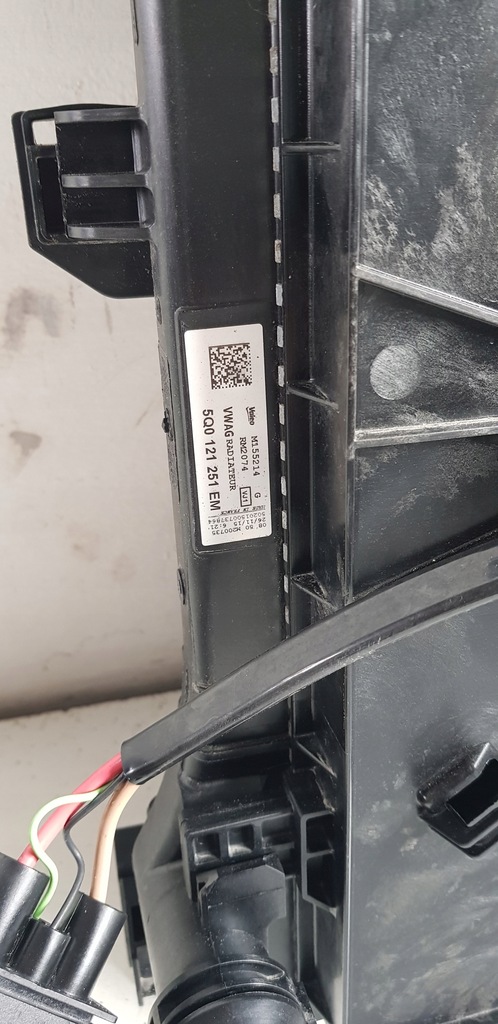 фото №5, Комплект радіатор вентилятор vw golf vii tsi tdi