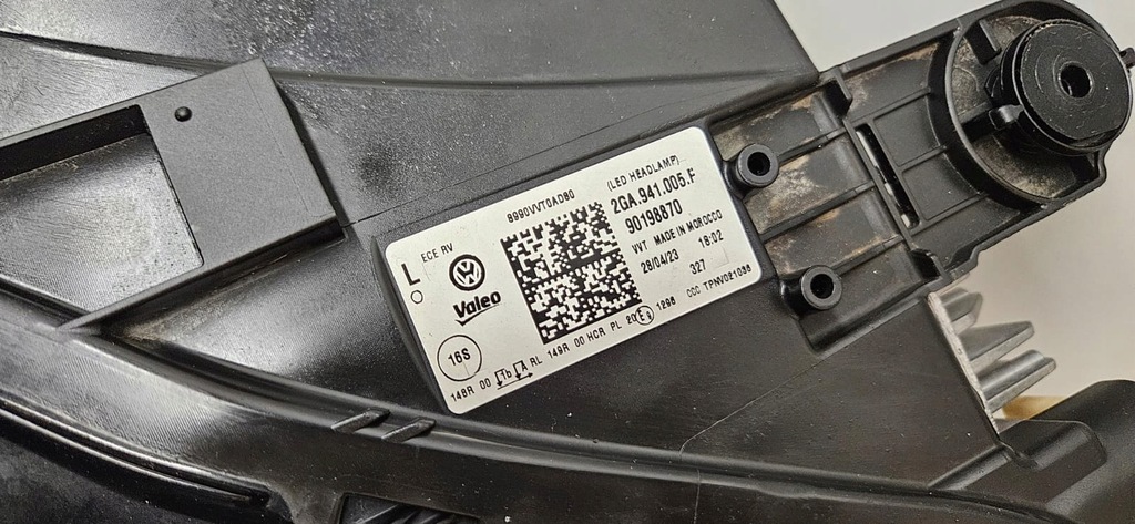 фото №7, Vw t roc t-roc 2ga lift фара full led левый правый лампа