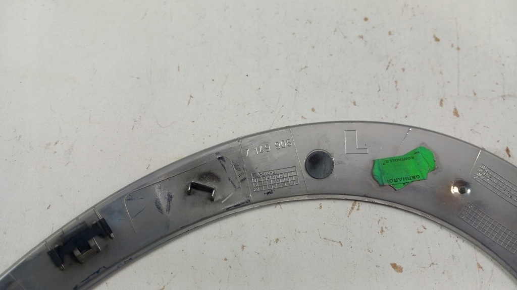 фото №5, Mini r56 r55 r57 рамка панель фари фара ліва