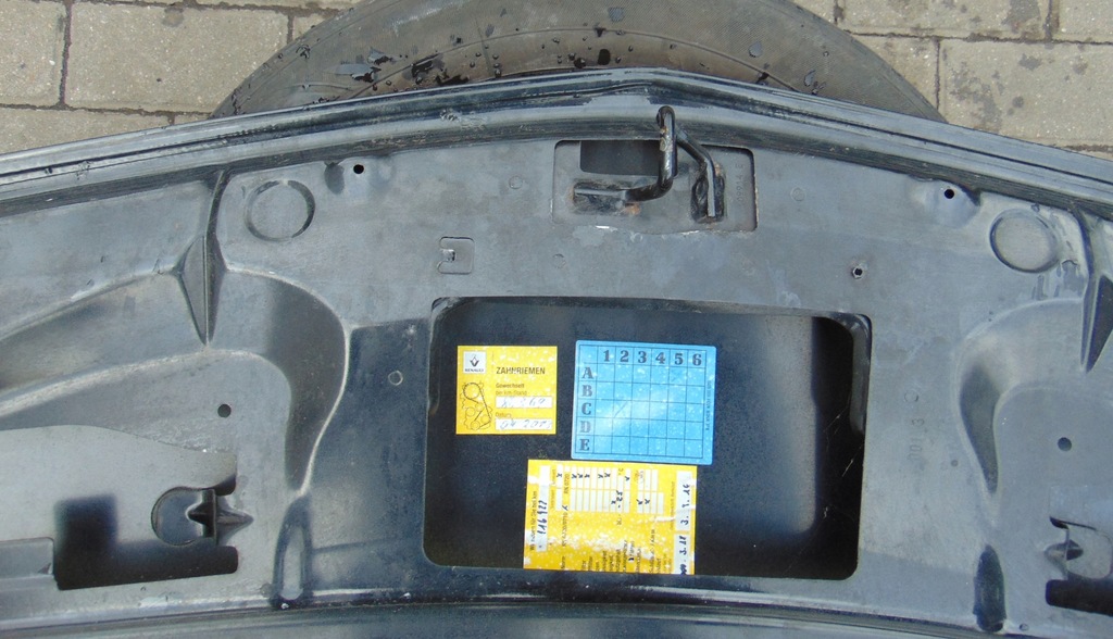 фото №9, Капот renault modus przed lift 2004-2008r europa