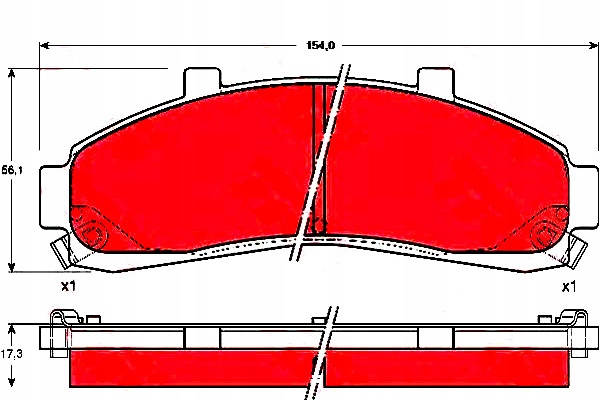 фото №16, Тормозные колодки тормозные trw gdb4010 23472173