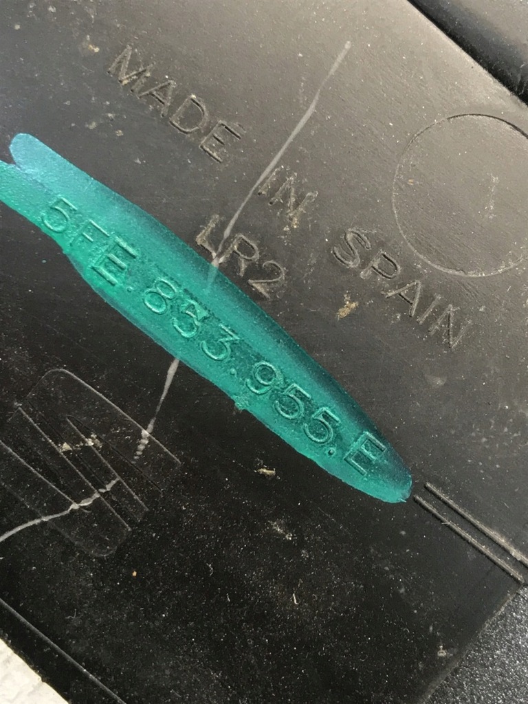 фото №12, Seat leon iv накладка молдинг крышки багажника задняя