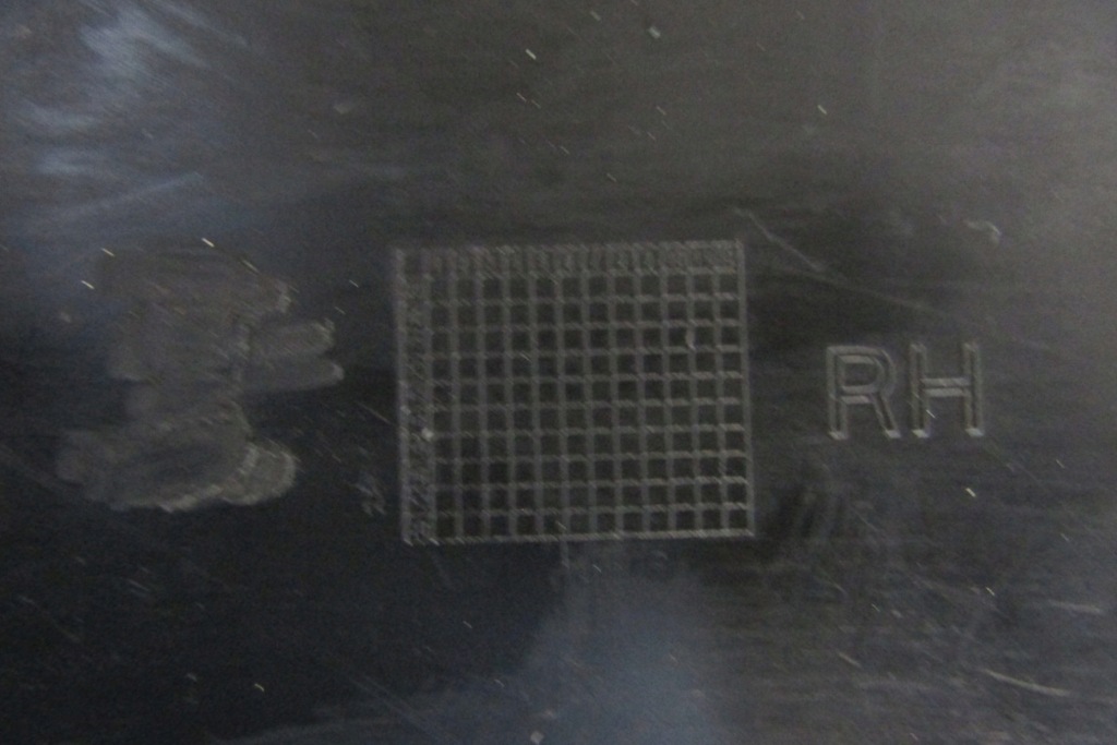 фото №10, Решётка заглушка правая бампер перед vw scirocco r-line 08-