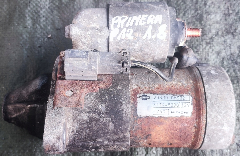 фото №1, Nissan primera p12 1.8 стартер