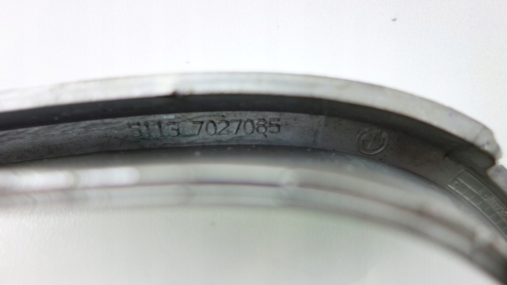 фото №8, Рамка хром решітка радіатора решітка радіатора ліва bmw 5 e60 e61 7027065