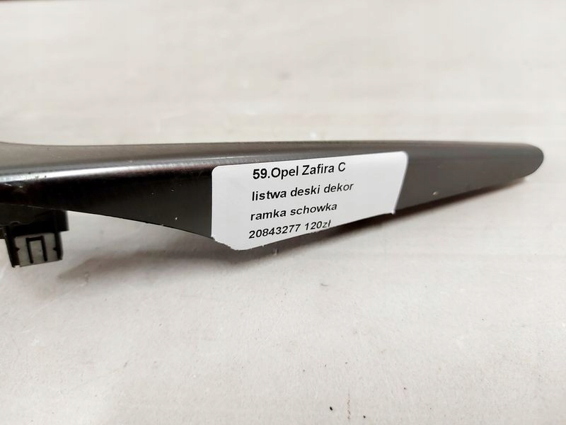 фото №9, Zafira c молдинг панели консоли dekor рамка бардачка