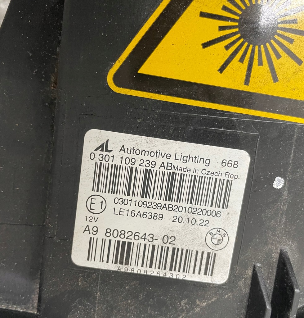 фото №10, Лампа ліва передня bmw viii 8 laser black shadow лівий перед