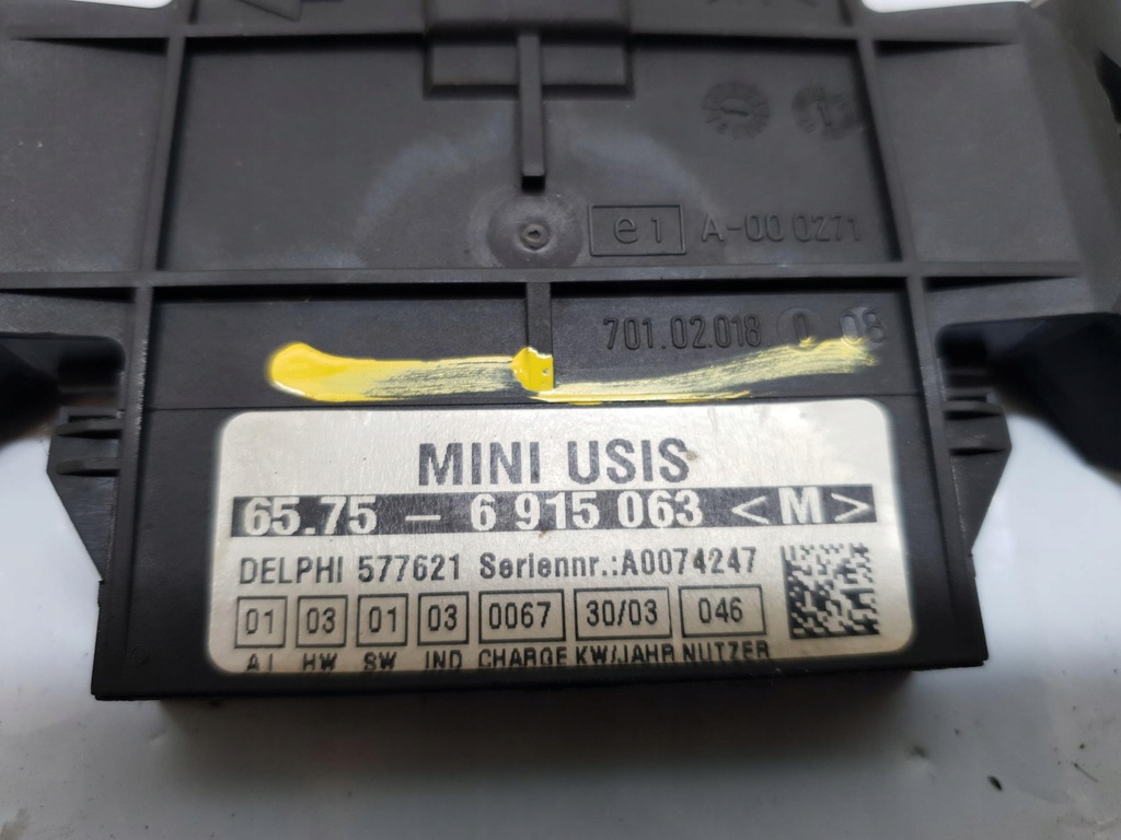 фото №3, Датчик датчик сигналізація mini r50 r53 cooper s