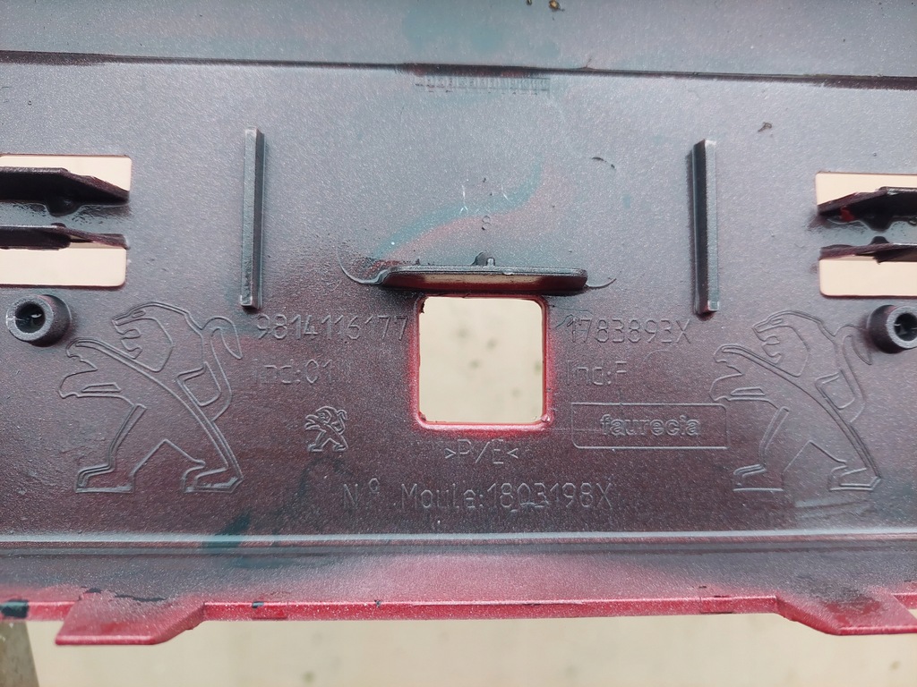 фото №8, Peugeot 2008 lift 16-19 бампер перед передній 9814116177 1783893x