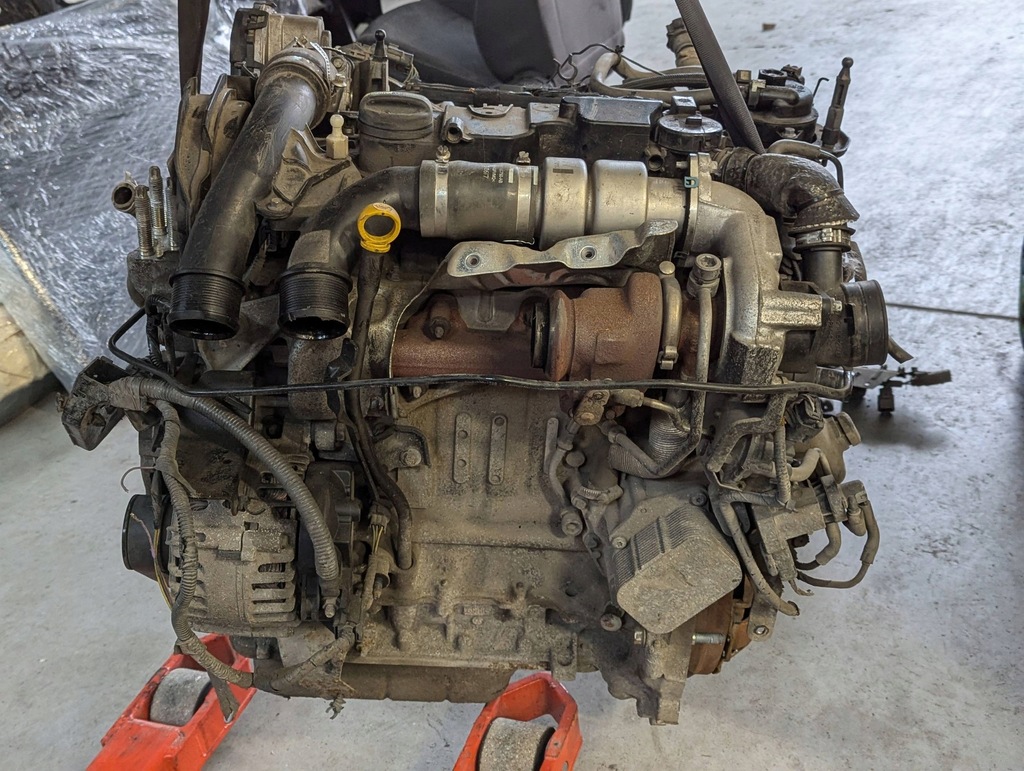 фото №9, Ford transit courier 2014-2023 1.5 tdci двигатель kompletny xucd dv5fd