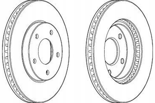 фото №1, Ferodo тормозные диски тормозные 2szt mitsubishi galant sed