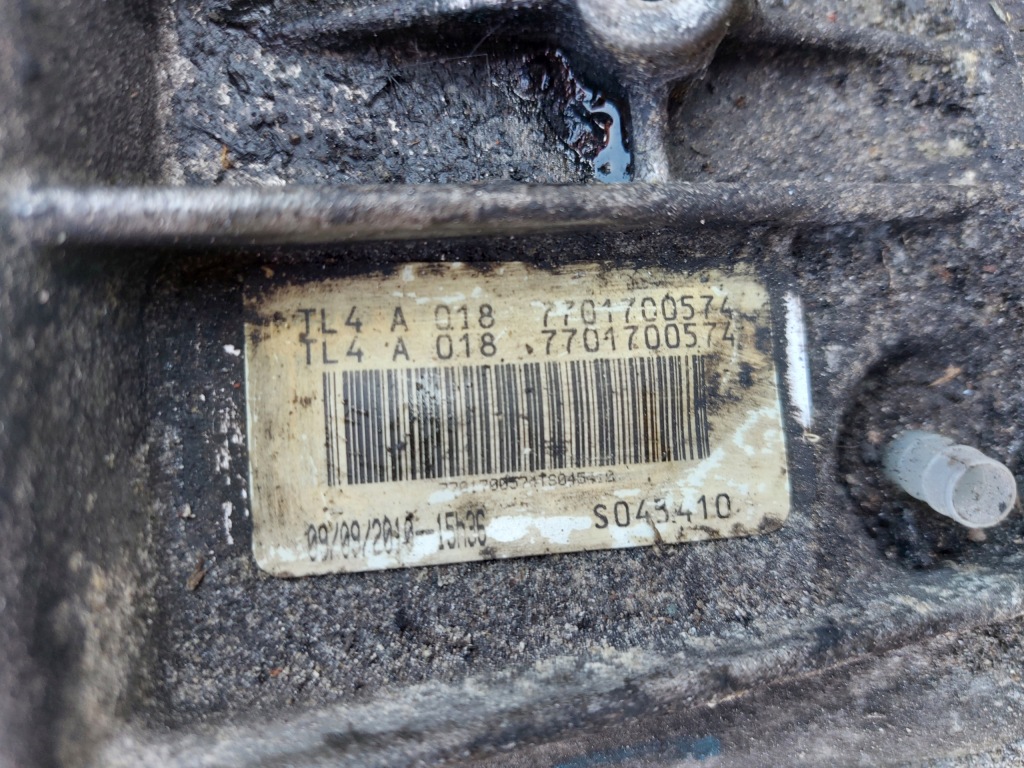 фото №3, Коробка передач передач renault scenic iii 1.5 dci tl4a018