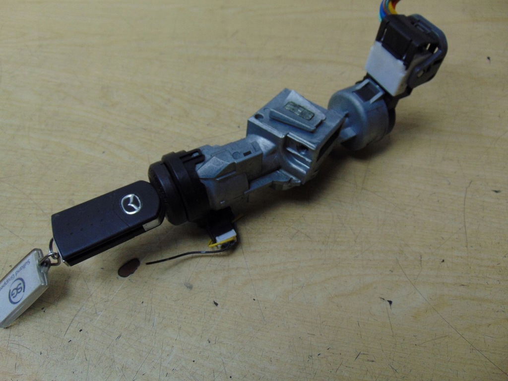 фото №7, Замок запалювання ключ mazda оригінальний номер 3m51-3f880-ae