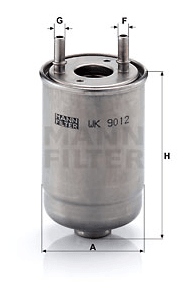 фото №1, Фильтр топлива renault fluence 1.5 dci 2010-