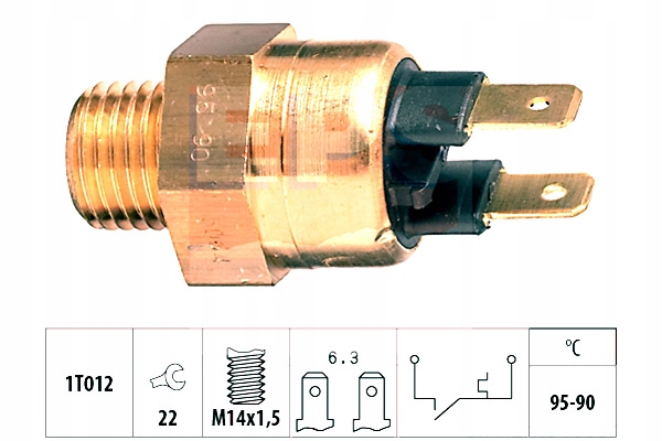 фото №2, Eps 1.850.064 переключатель термический, вентилятор радиатора