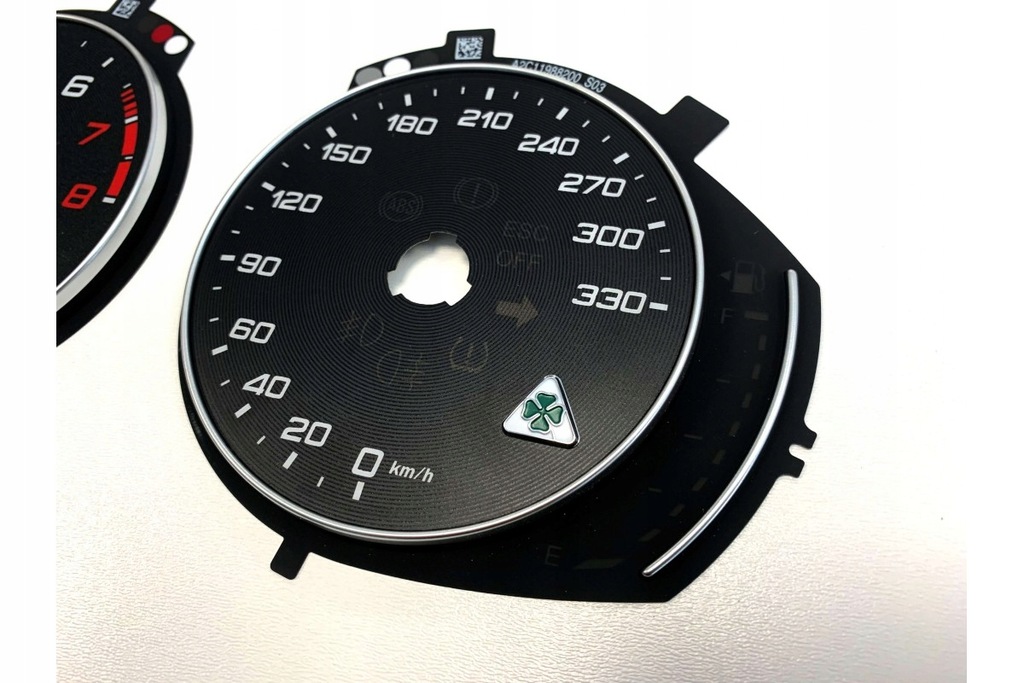 фото №6, Alfa romeo giulia quadri тормозные диски спидометра mph kmh