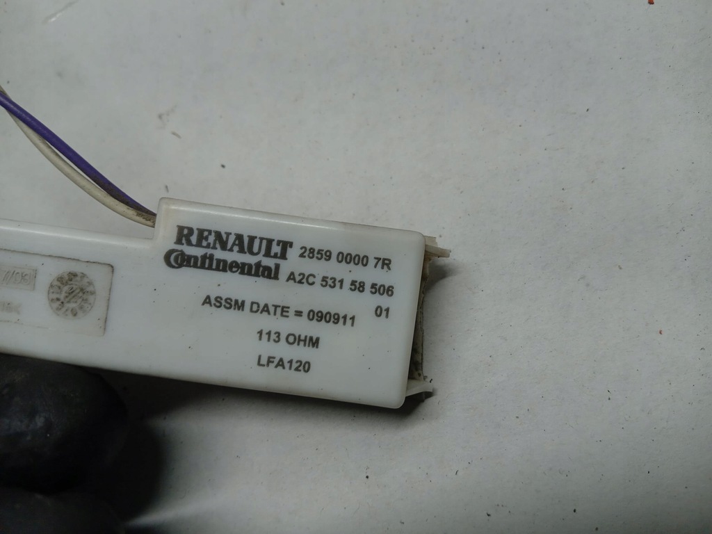 фото №4, Підсилювач антени радіо renault fluence